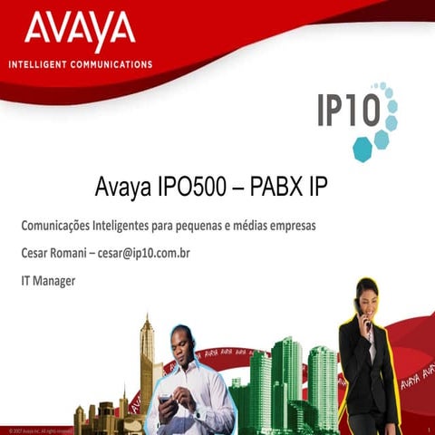 Avaya Ipo500 Ip10 Presentation