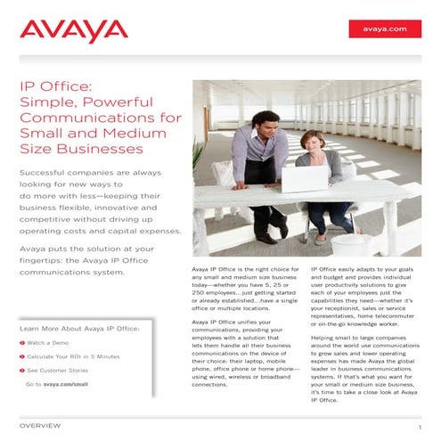Avaya ip office
