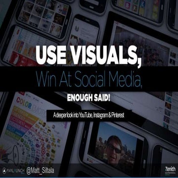 Use visuals and win at social media