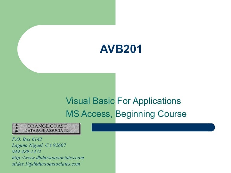 Visual basic for applications access - copyres
