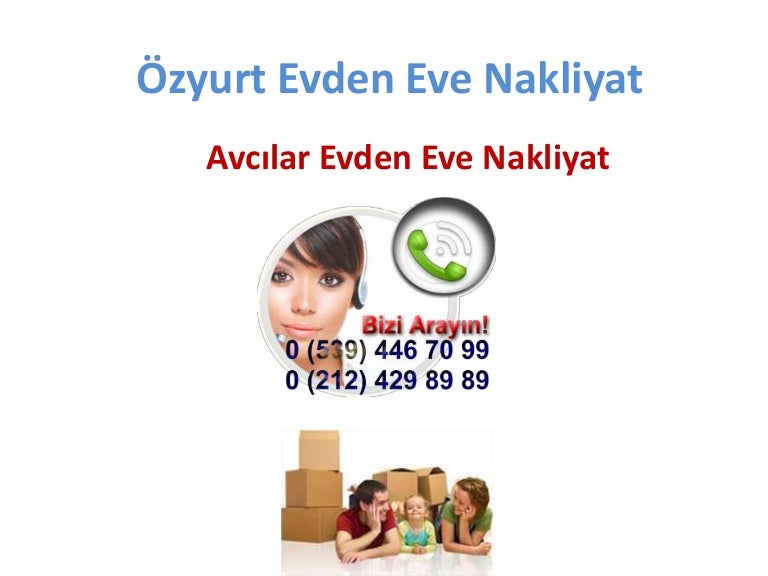 Avcilar evden eve nakliyat