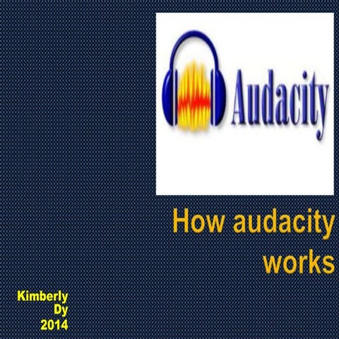 Introduction to Audacity | PPTX