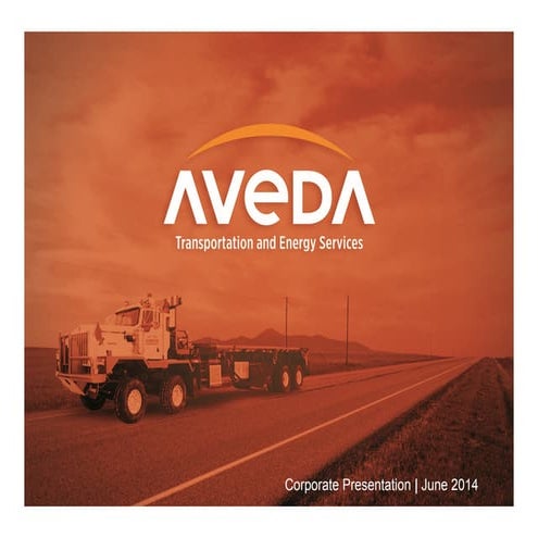Aveda Energy investor presentation June 2014