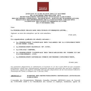 IDCC 1170 Avenant12 salaires remag ...