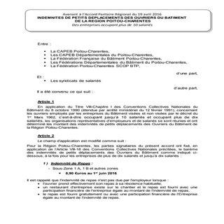 Avenant  accord ipd 2016  bâtiment ...