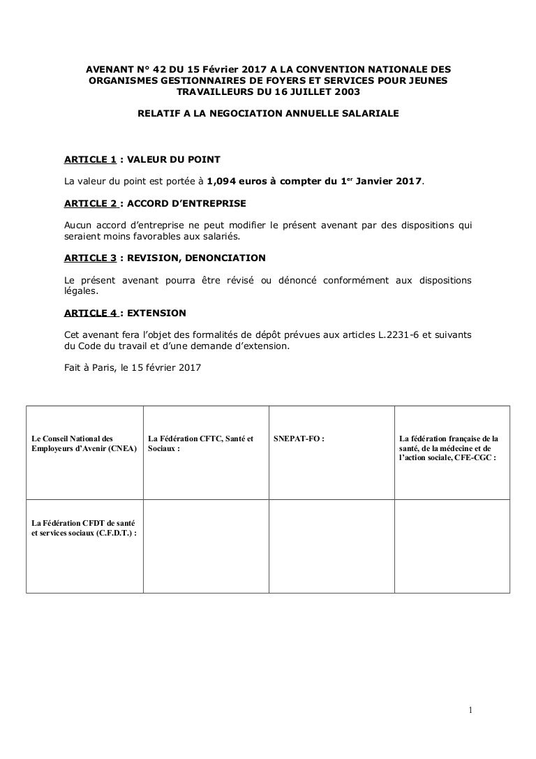 Modèle Avenant Contrat De Travail Augmentation Salaire Word