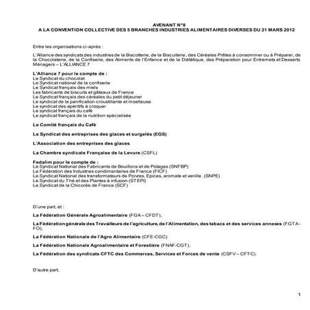 IDCC 3109 Les salaires dans la CCN des industries alimentaires