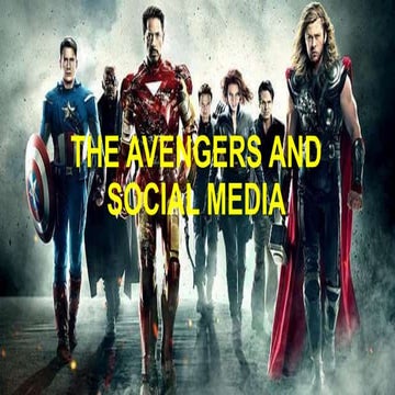 Avengers And Social Media