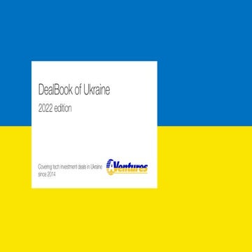 DealBook of Ukraine: 2022 edition