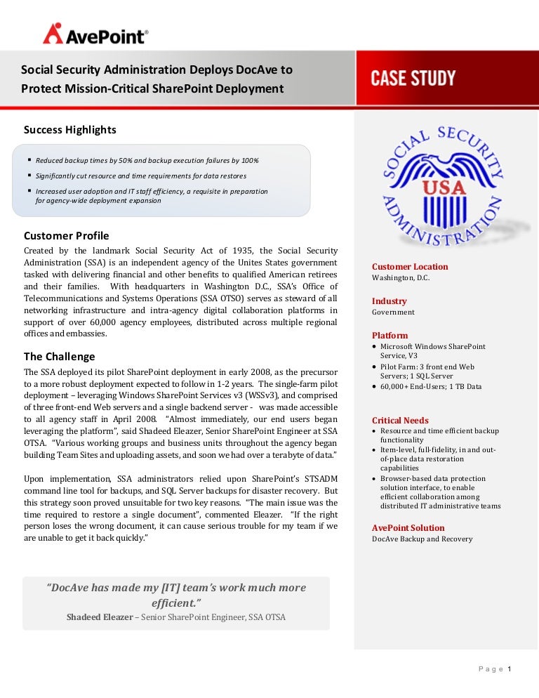 Administrator case study image