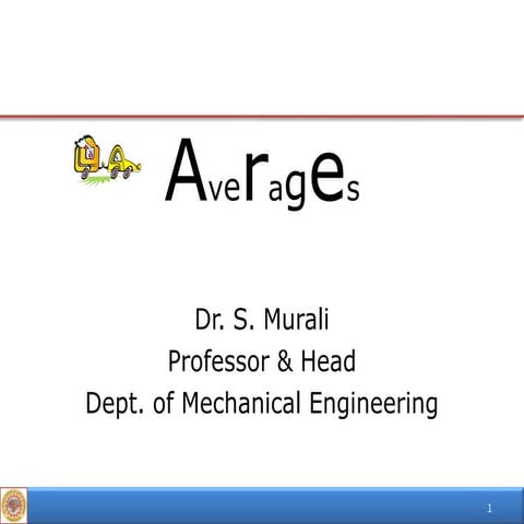 Averages - competitive exams