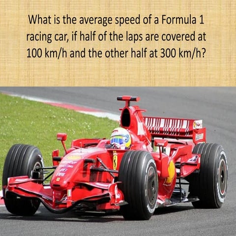 Average speed formula1[1] | PDF