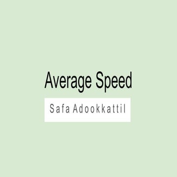 Average Speed Homework.pdf