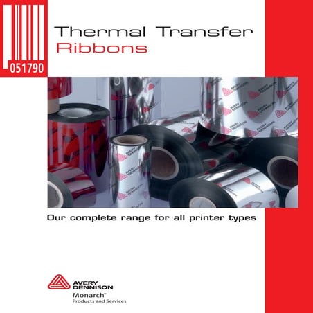 Avery thermal transfer ribbons   www.trridevlabelss.com