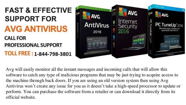 Avg Antivirus customer service phone number 1-844-798-3801 ...