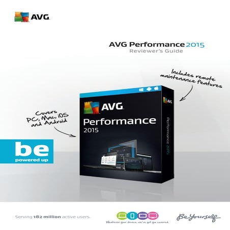 AVG Performance 2015 Reviewer's Guide