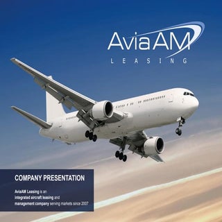 AviaAM Leasing Company Presentation