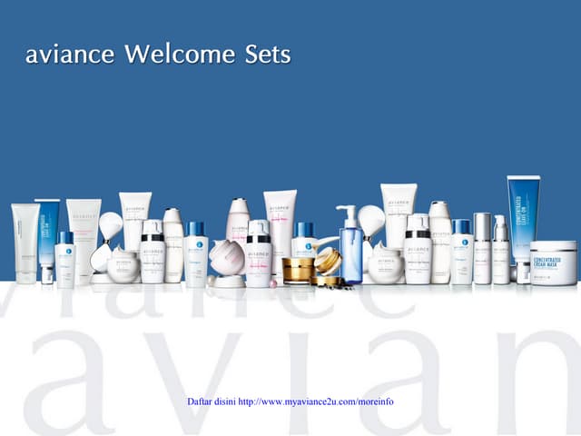 Aviance unilever malaysia welcome sets