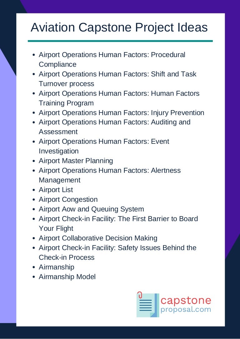 Final year project ideas for aviation image
