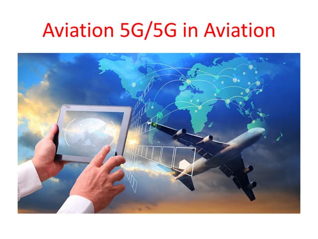 Aviation 5G/5G in Aviation