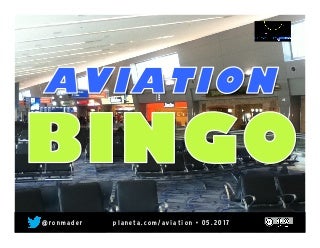 Aviation Buzzword Bingo