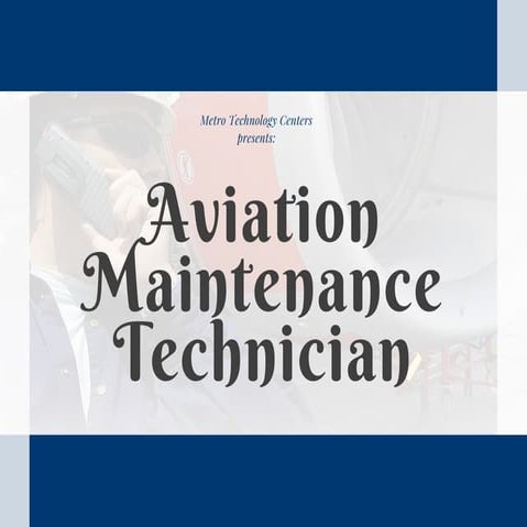 Aviation Maintenance Technician