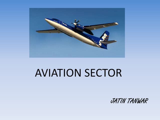 Aviation Sector In India