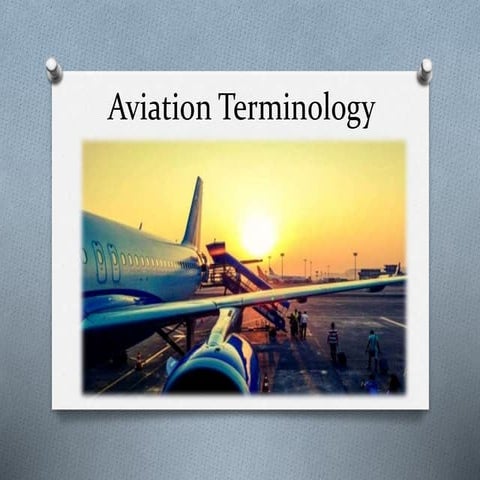Aviation terminology by Kalyan S Patil