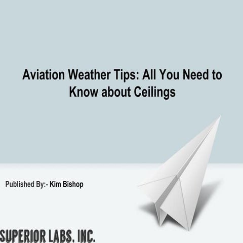 Aviation weather tips | PPT