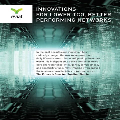 Innovations for Better Performing Networks