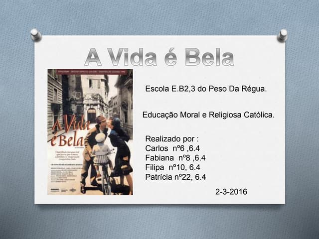 A vida é bela