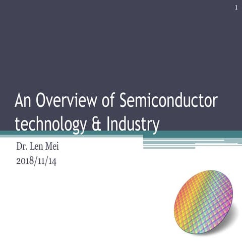 A view of semiconductor industry