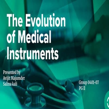 Evolution of Medical Tools: From Ancient Instruments to Modern Robotics ...