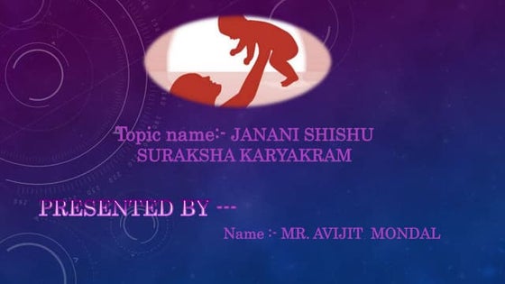 JANANI SHISHU SURAKSHA KARYAKARAM (JSSK)