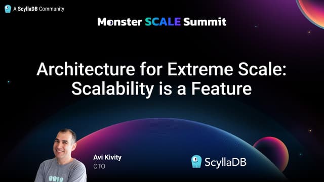 Architecture for Extreme Scale by Avi Kivity