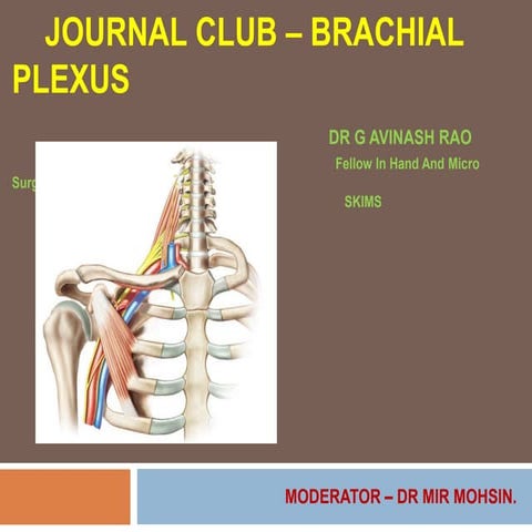 Birth Brachial Plexus Palsy. & Split Weld Technique for Nerve Repair