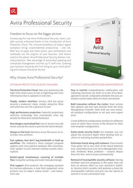 Avira Antivirus Pro for Android