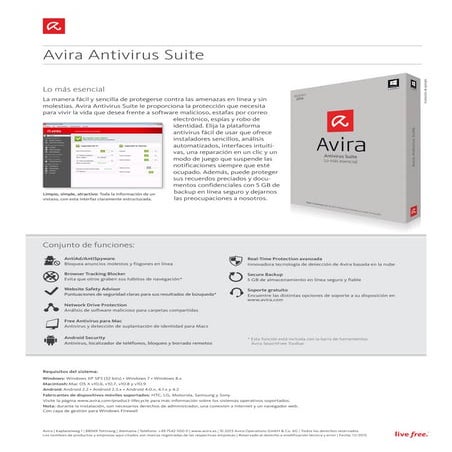 Avira antivirus suite