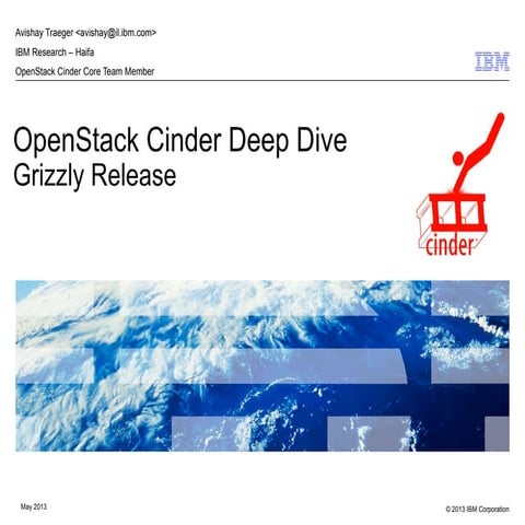 Avishay trager   cinder-grizzly-deep-dive