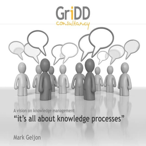 A vision on knowledge management