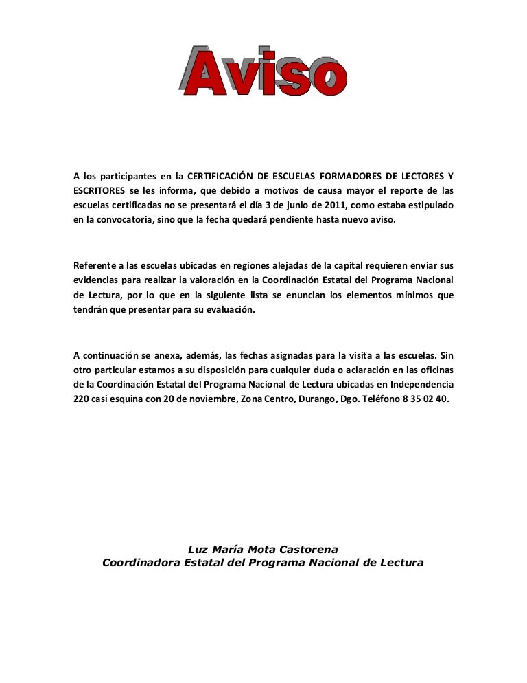 Aviso