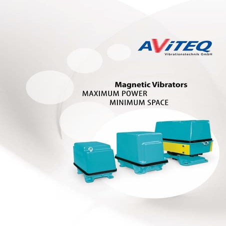 AViTEQ Magnetic Vibrator Brochure
