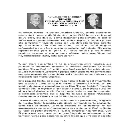 Avivamiento en corea