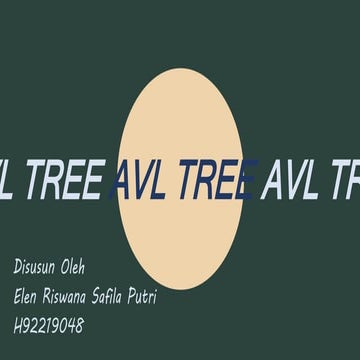 Penyeimbangan Tree dengan AVL Tree - Pemograman