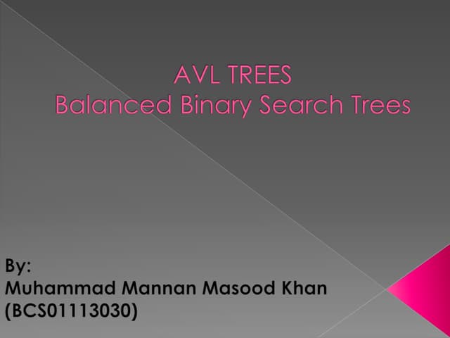 Avl trees
