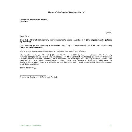 Avn 98 aviation products grounding and other aviation liabilities ...