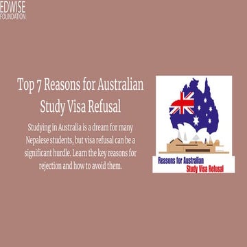 Avoid Australian Study Visa Refusal: Essential Tips for Nepalese ...