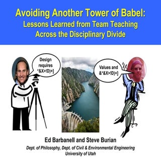 Avoiding Another Tower of Babel: Lessons Learned from Team Teaching across the Disciplinary Divide