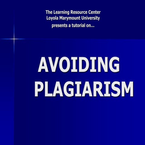 Avoiding-Plagiarism.ppt