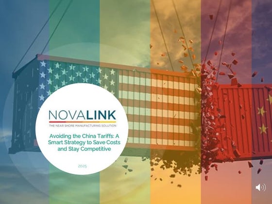 Avoiding the China Tariffs: Save Costs & Stay Competitive